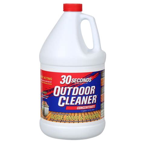 30 second cleaner outdoor.